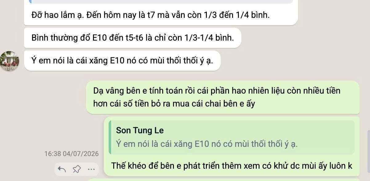 Phản hồi từ khách