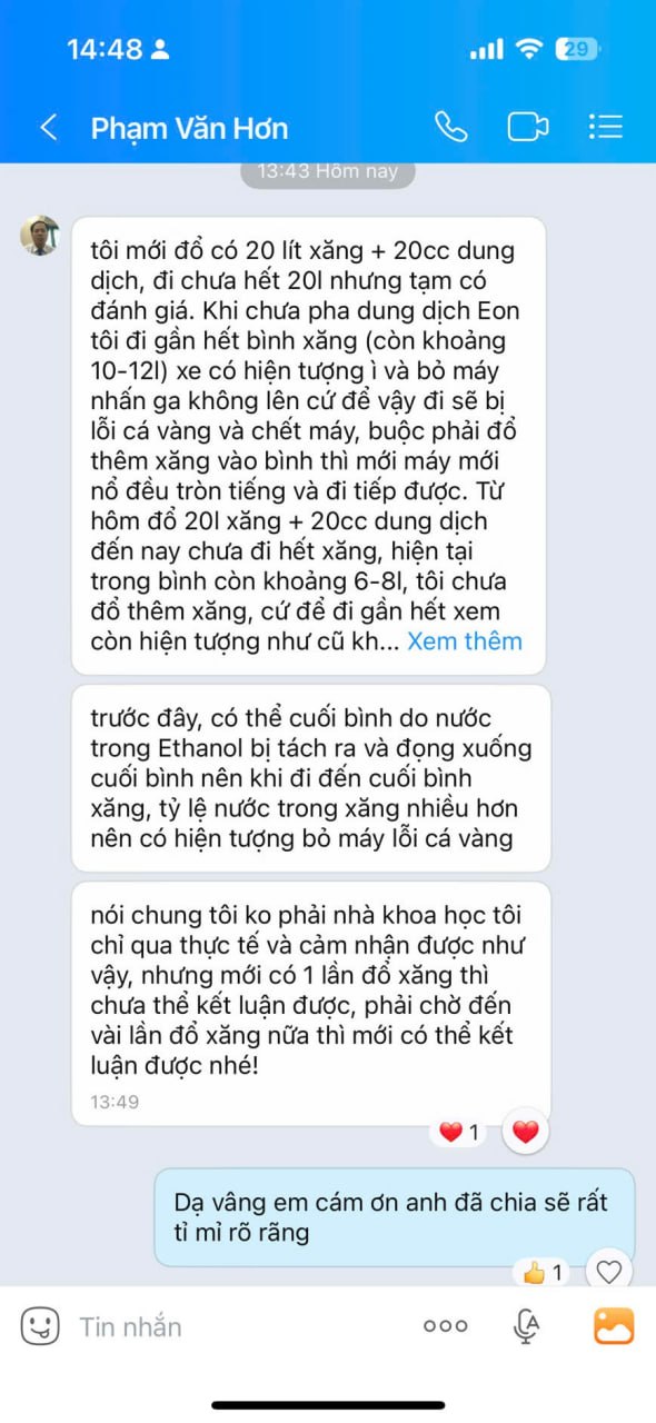 Phản hồi: hết ì, hết lỗi cá vàng