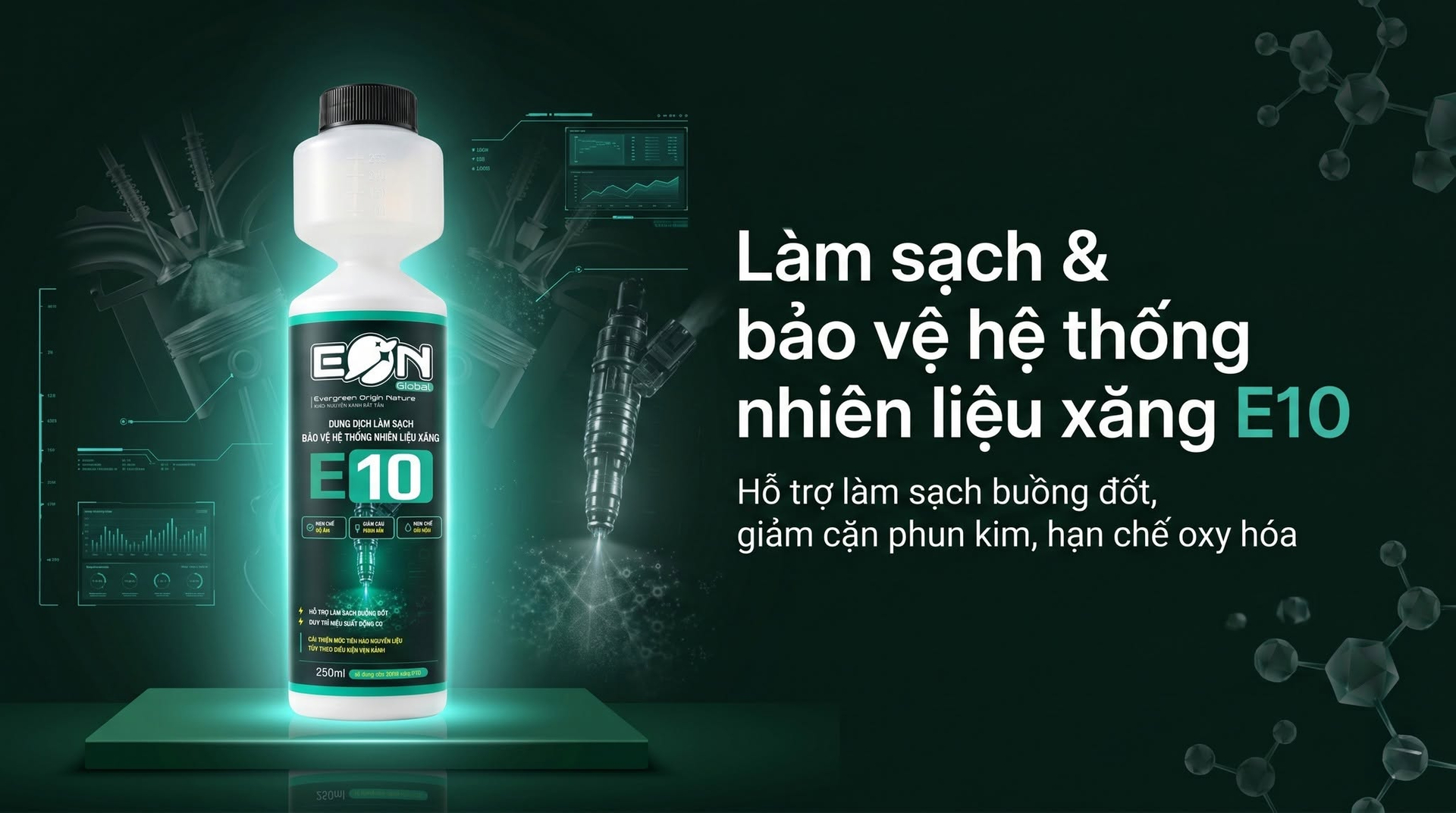 Chai dung dịch EON Global E10 250ml